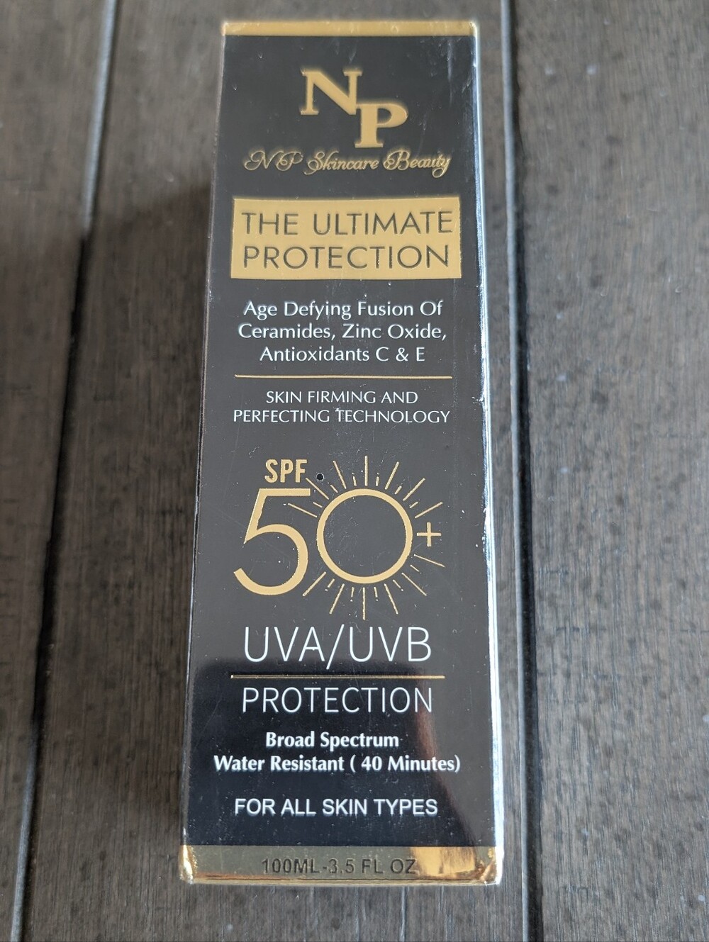 NP Skincare Beauty SPF 50+ Ultimate Protection Sunscreen